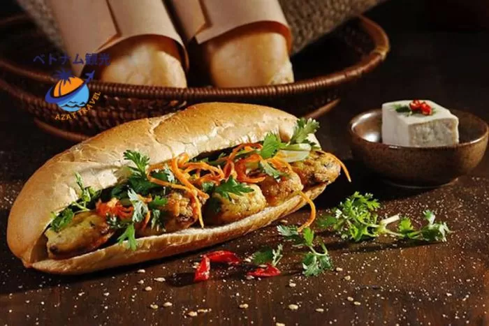 バインミー – ベトナムの特別な屋台料理・Banh Miを食べましょう・ベトナムのバインミー・ハノイ市内観光